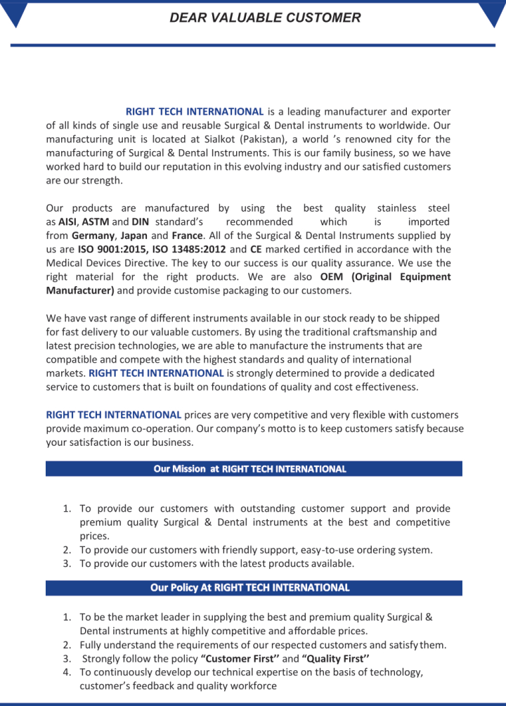 Right Tech Dental Profile